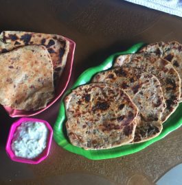 Rose Petal Paratha Recipe