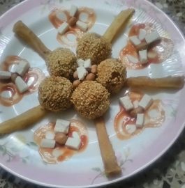 Kacche Shinghare (Chestnut) ki Lollipop Recipe