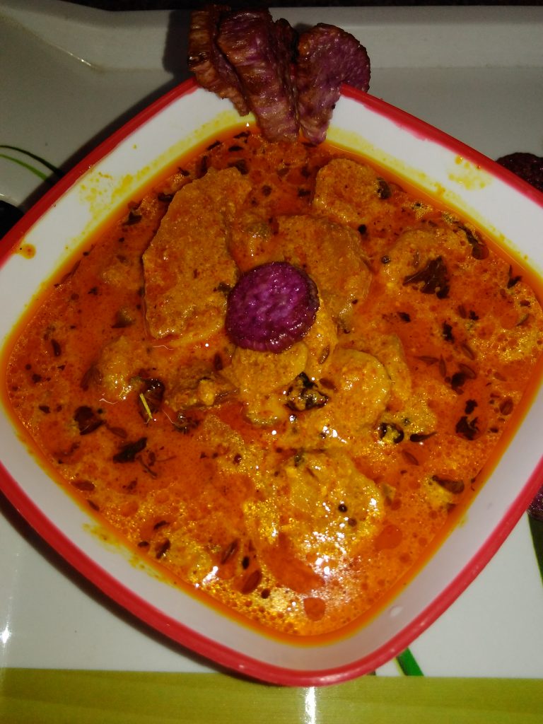Ratalu (Purple Yam) Nawabi Recipe