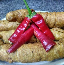 Rajwadi Mirchi Vada Reicpe