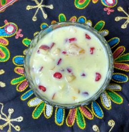 Oaty Fruit Custard Recipe