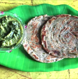 Pudina (Mint) Laccha Parantha Recipe