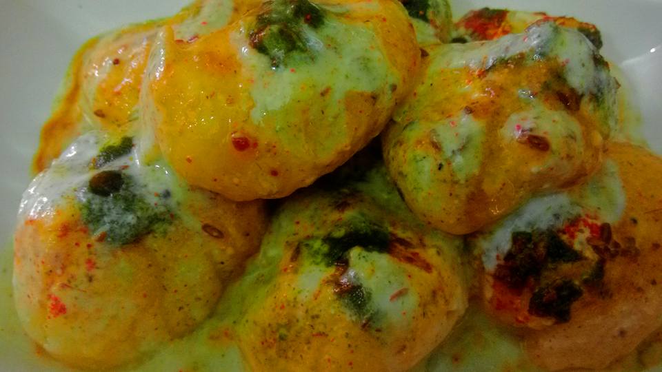 Potato Dahi Vada Recipe