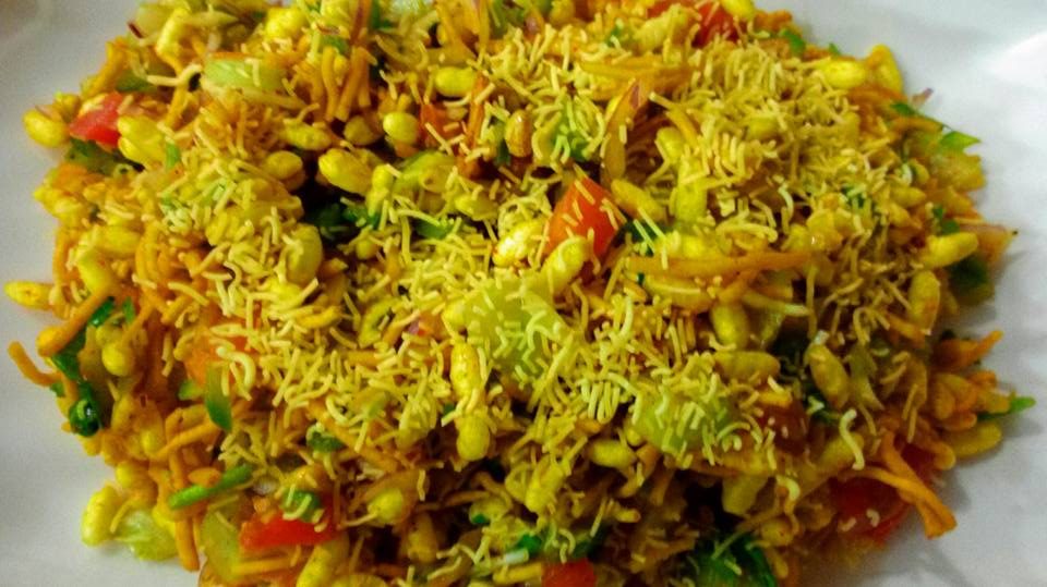 Sprouts Masala Bhel Recipe