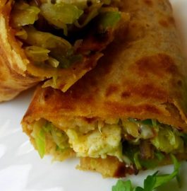 Vegetable Paneer Frankie - Delicious Bite!