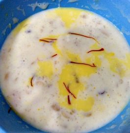 Oats Magaz Rabri With Dry Fruits Recipe