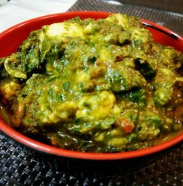 Palak Methi Paneer Recipe