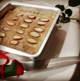 Walnut Barfi Cake Recipe