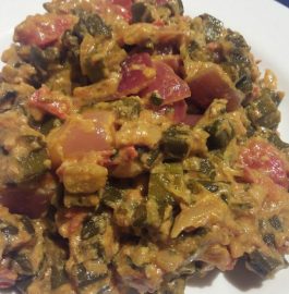 Bhindi do Pyaza (with curd) Recipe