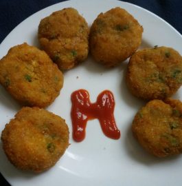 Vegetable Cutlets/Tikkies Recipe