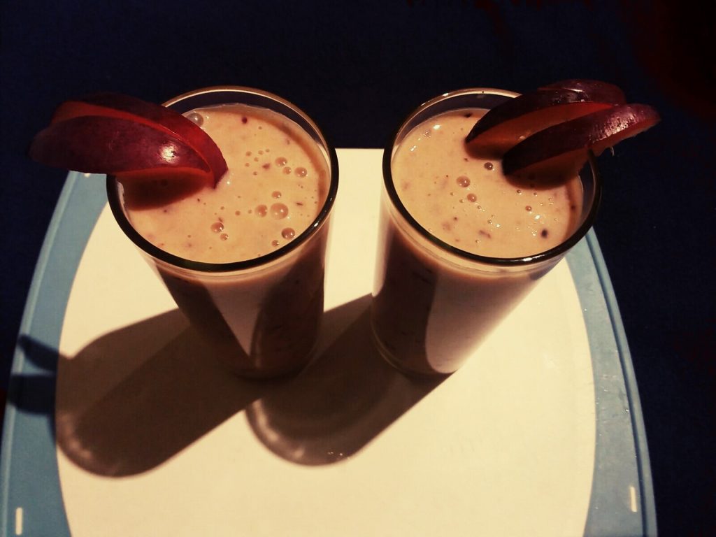 Plum Banana Smoothie ( Iron Rich) Recipe