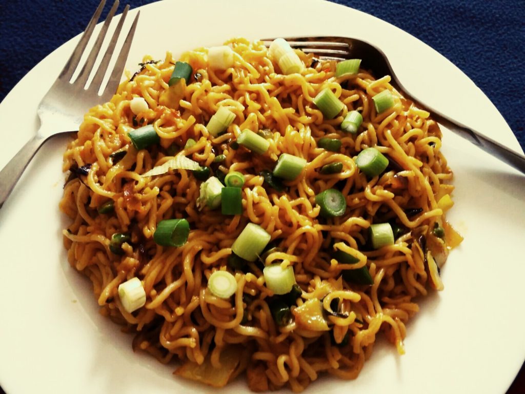 Veg Fried Noodles Recipe