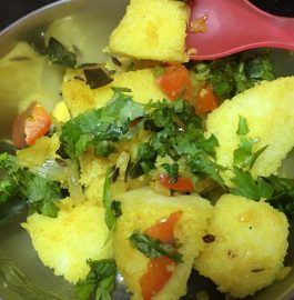 Leftover Fried Idli Recipe