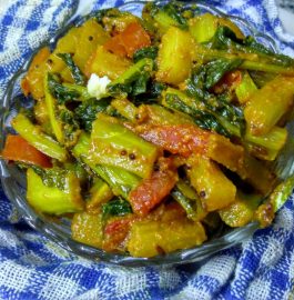 Gobhi Danthal Masala Sabzi Recipe