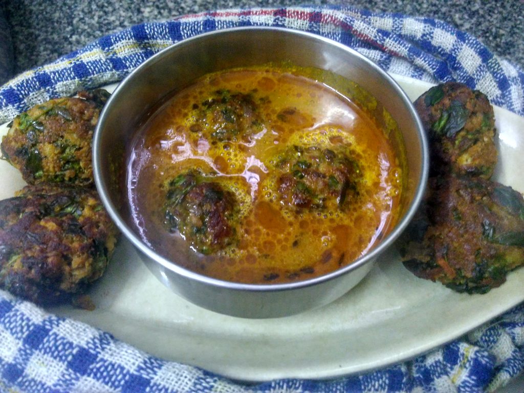 Soya Aalu Methi Kofta Sabzi Recipe