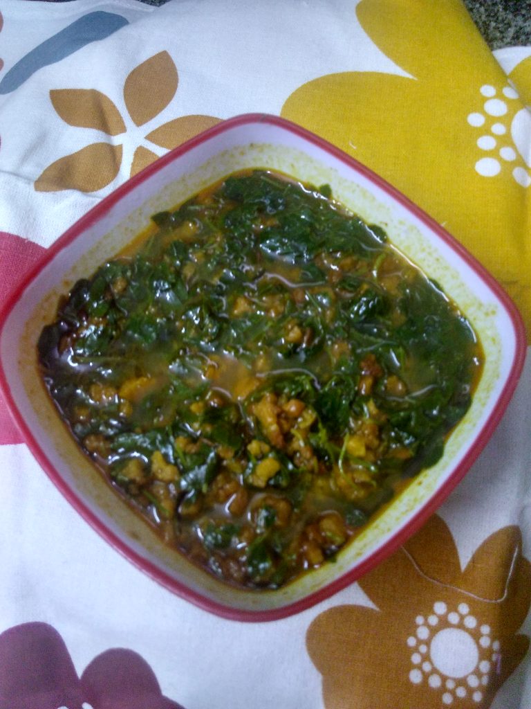 Mangodi Methi (Fenugreek) ka Saag Recipe