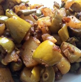 Dry Parval Aloo Curry Recipe