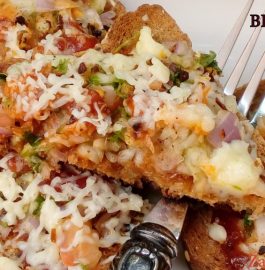 Tawa Bread Pizza Recipe