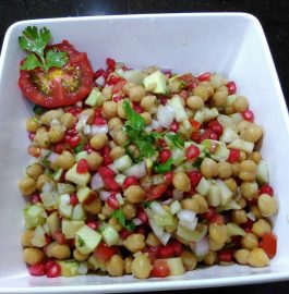 Kabuli Chana Salad Recipe