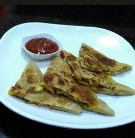 Pizza Parantha Recipe