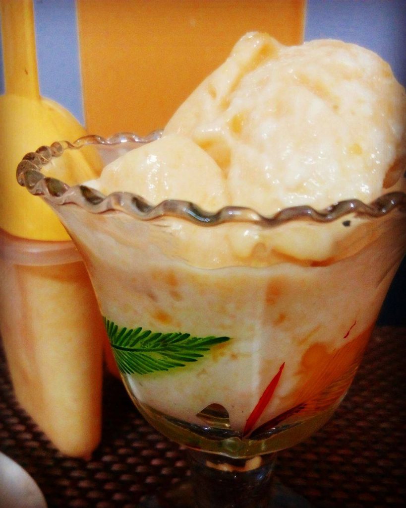 Homemade Mango Icecream - Summer Special