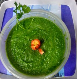 Gooseberry (Amla) and Carrot Green Chutney Recipe