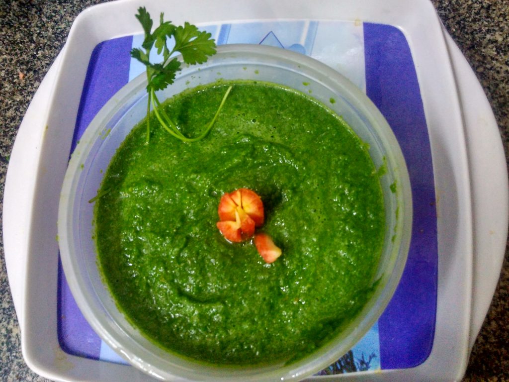 Gooseberry (Amla) and Carrot Green Chutney Recipe