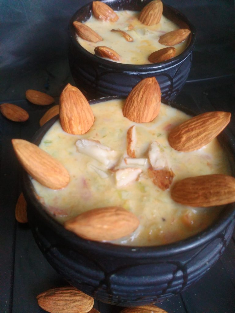 Zucchini Carrot Kheer Recipe