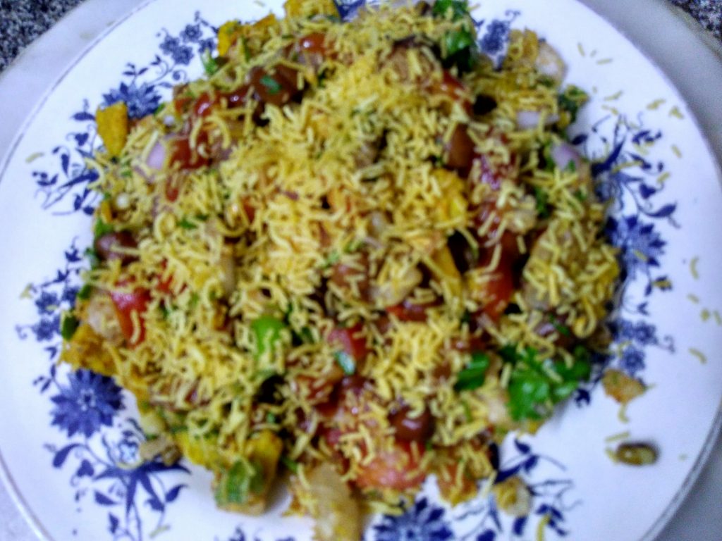 Chana Moong Sprouts Chaat Recipe