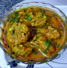 Carrot Spinach ke Gatte ki Sabzi Recipe