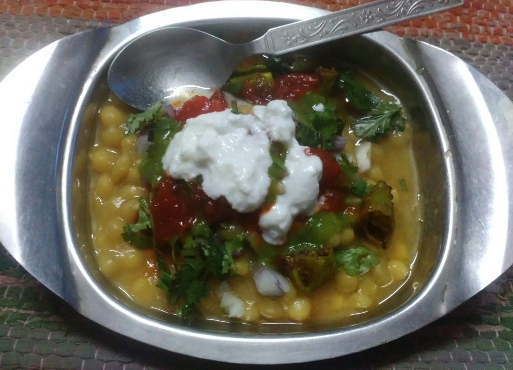Aloo Tikki Chole Chaat Recipe