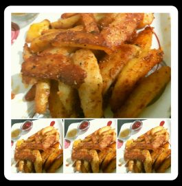 Fried Potato Fingers Recipe