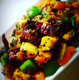 Achaari Paneer : Spicy Yum Appetizer