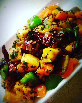 Achaari Paneer : Spicy Yum Appetizer