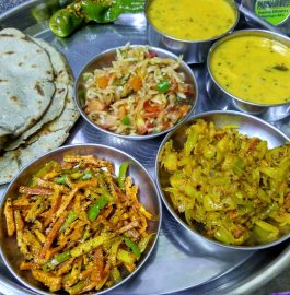 Rajasthani Village Thali Recipe