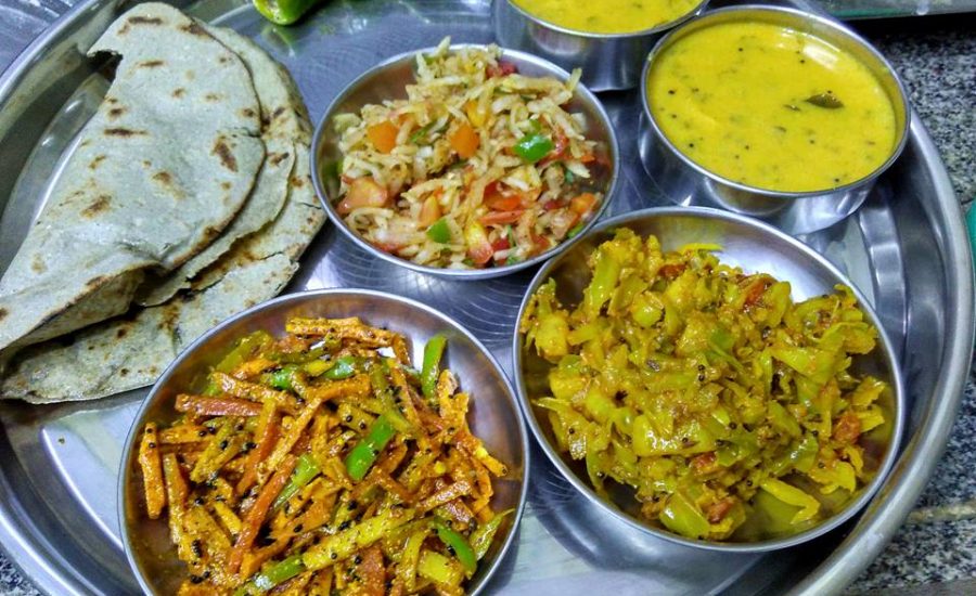 Rajasthani Village Thali Recipe