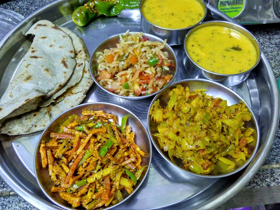 Rajasthani Village Thali Recipe