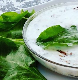 Spinach Raita Recipe