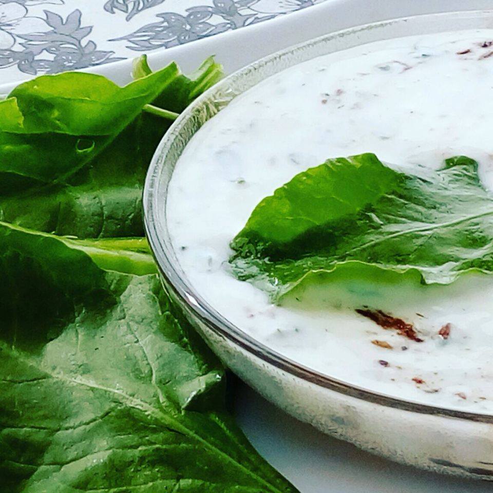 Spinach Raita Recipe