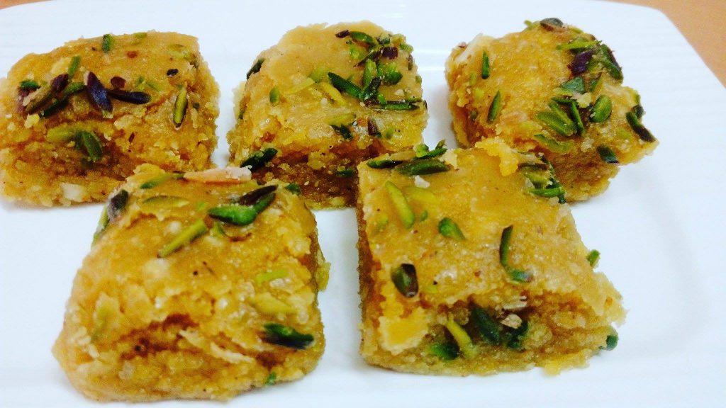 Besan (Gram Flour) Chikki