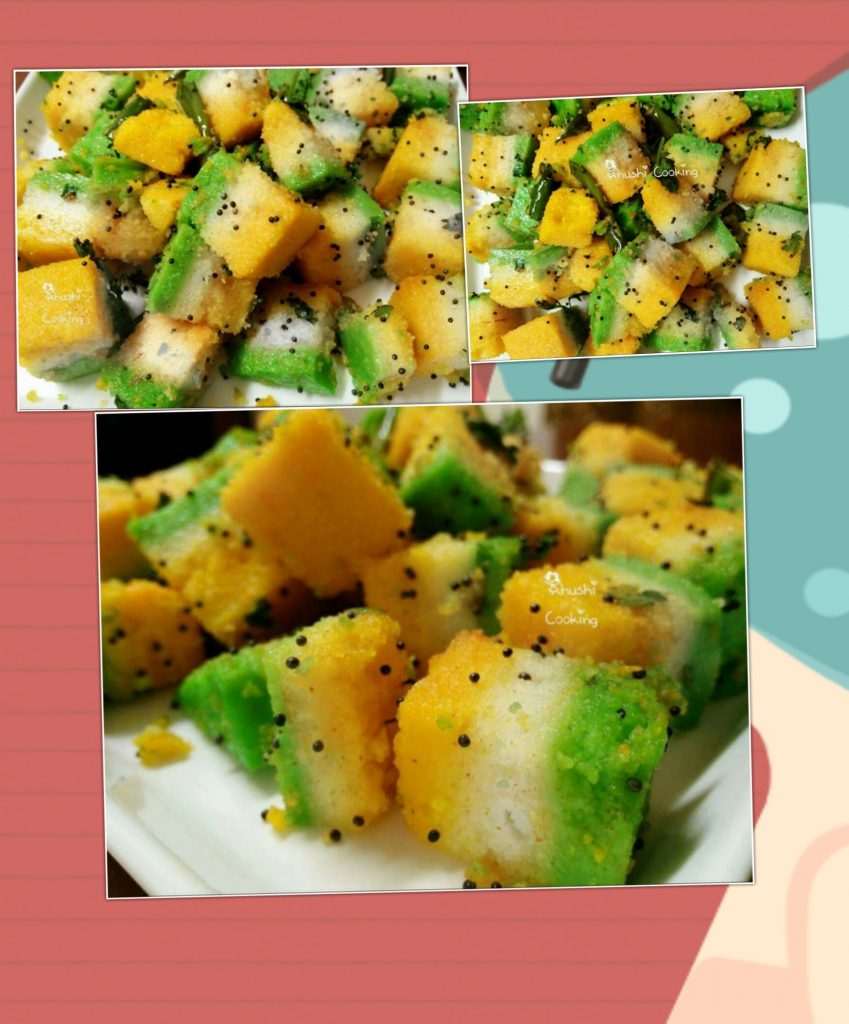 Tiranga Dhokla Recipe