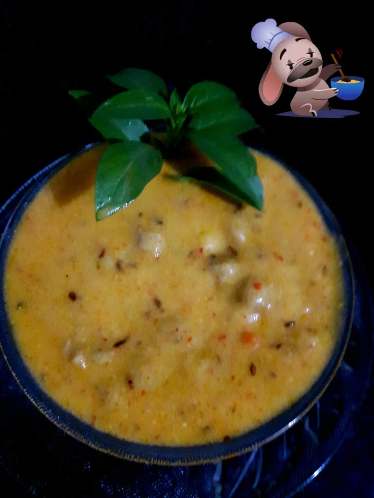 Soya Bean Curry(Nutri kadi) Recipe