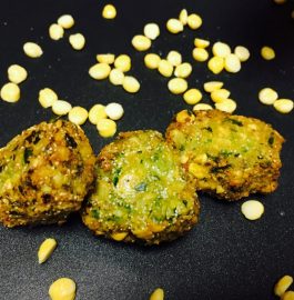 Bhaji Vada - Lentil and Vegetable Fritters Recipe