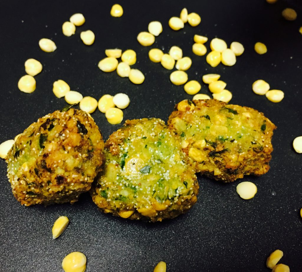 Bhaji Vada - Lentil and Vegetable Fritters Recipe