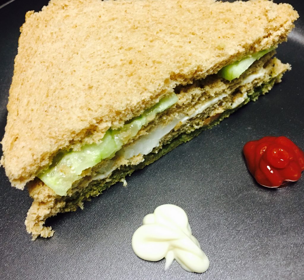 Brown Bread Sandwich Recipe