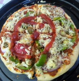 Homemade Veggie Pizza Recipe