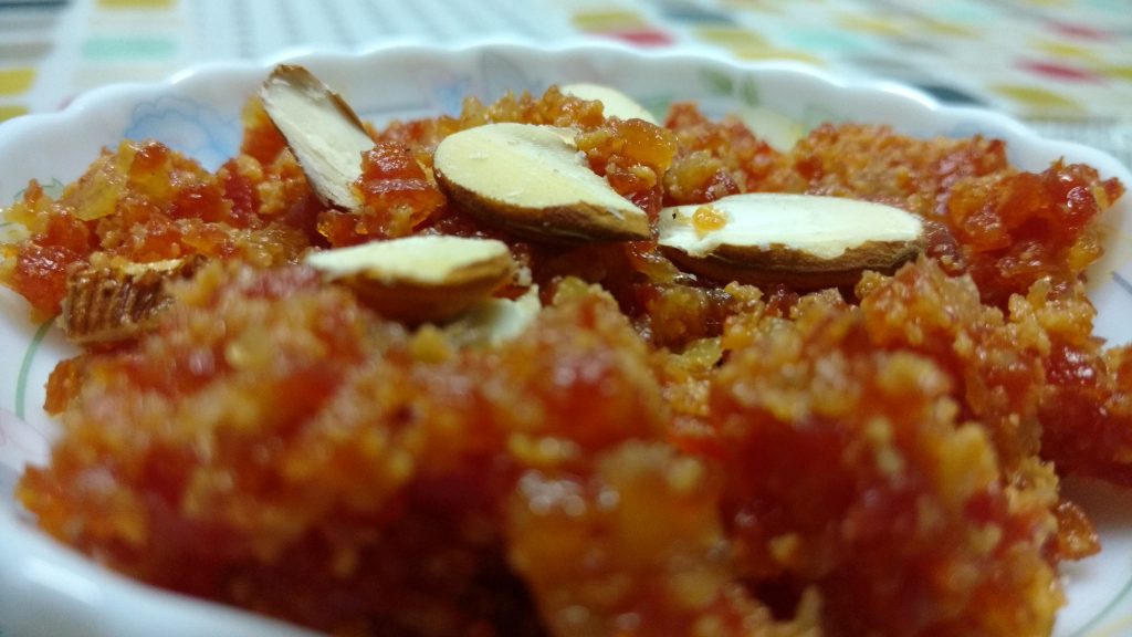 Carrot Bottle Gourd Halwa Recipe