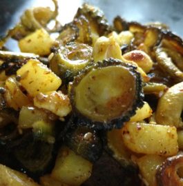 Kaju Karela (Bitter Gourd) Sabji Recipe