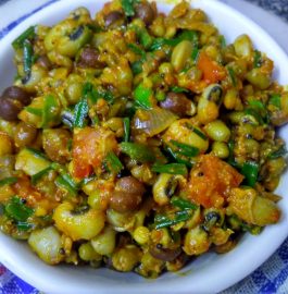 Mixed Sprouts Masala Sabzi Recipe