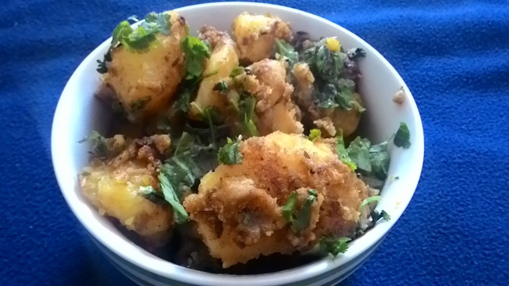 Achari Aloo (Dry Aloo Curry) Recipe